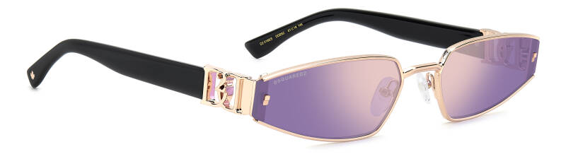 Dsquared2 D2 0168/S Gold Women's Sunglasses 61mm