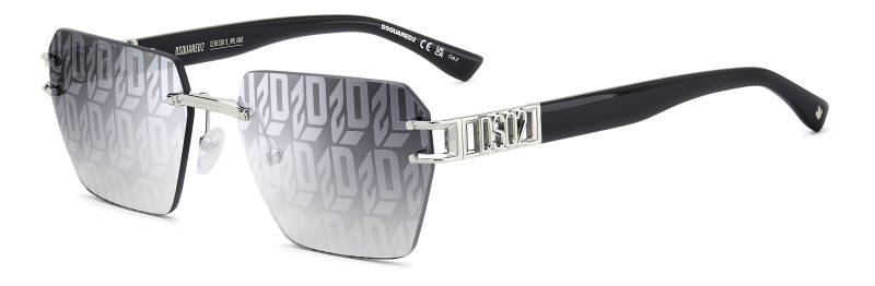 Dsquared2 D2 0173/S Grey Men's Sunglasses with 58mm Lens