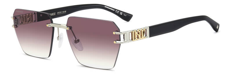 Dsquared2 D2 0173/S Pink Men's Sunglasses with 58mm Lens