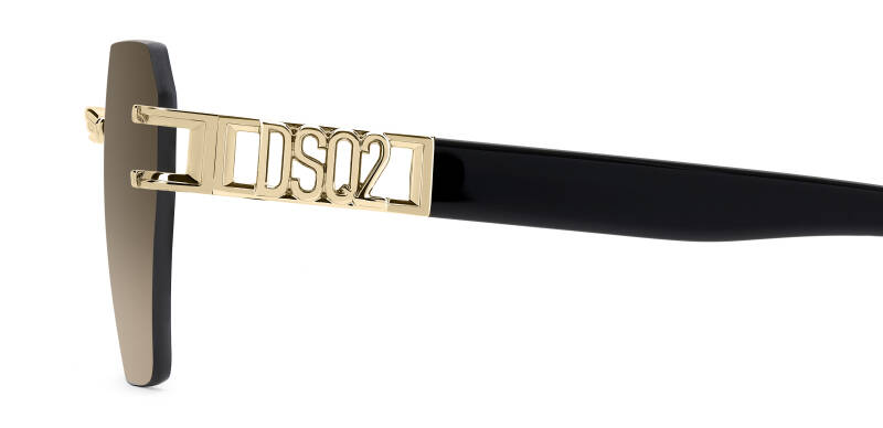 Dsquared2 D2 0173/S Brown Men's Sunglasses with Gold Frame 58mm