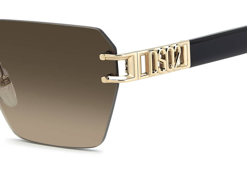 Dsquared2 D2 0173/S Brown Men's Sunglasses with Gold Frame 58mm