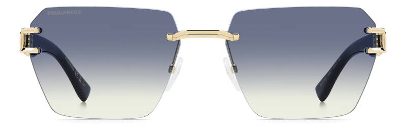 Dsquared2 D2 0173/S Blue Lens Men's Sunglasses 58mm