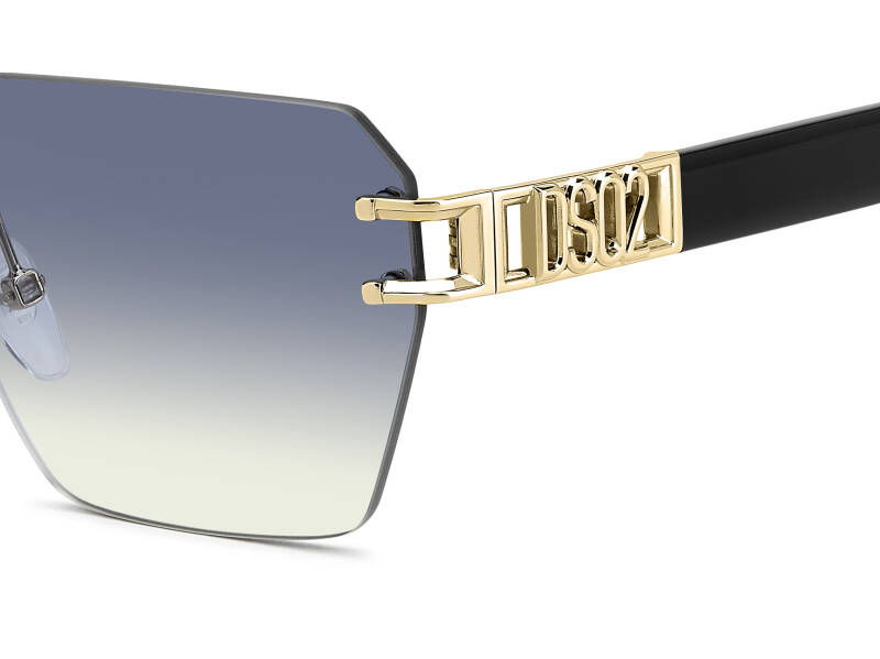 Dsquared2 D2 0173/S Blue Lens Men's Sunglasses 58mm