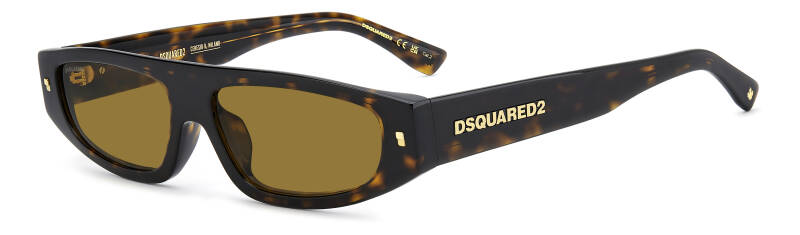 Dsquared2 D2 0184/G/S Brown Women's Designer Sunglasses 60mm