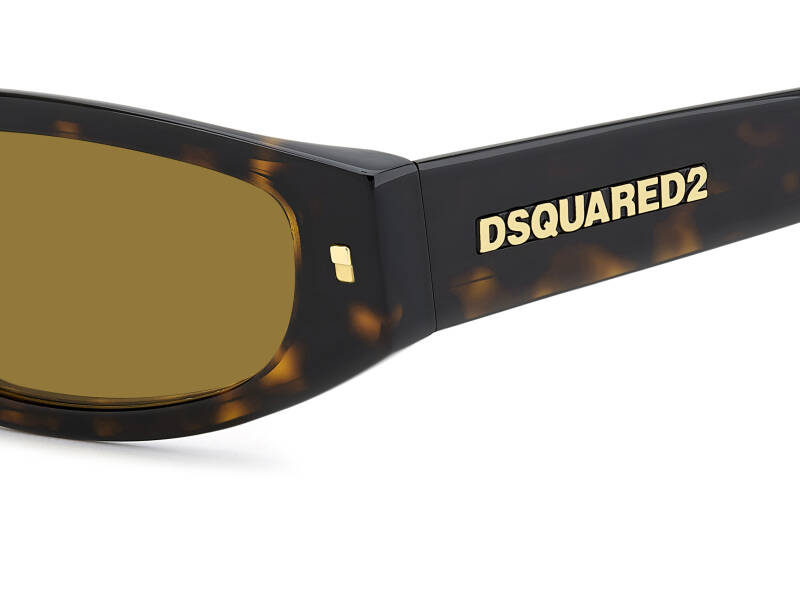 Dsquared2 D2 0184/G/S Brown Women's Designer Sunglasses 60mm