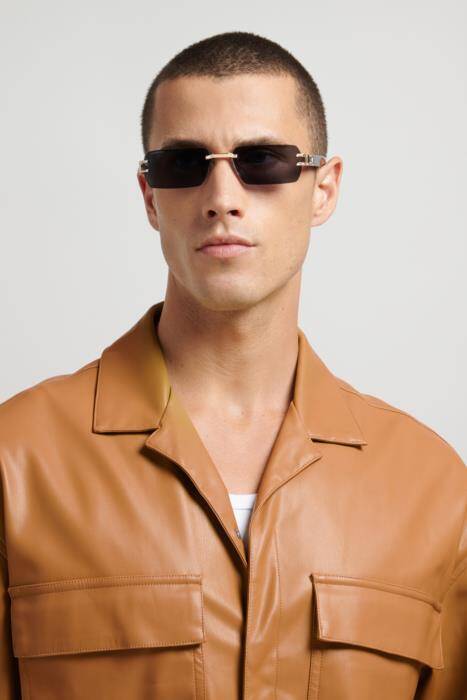 Dsquared2 D2 0189/S Men's Modern Rectangular Sunglasses 57mm