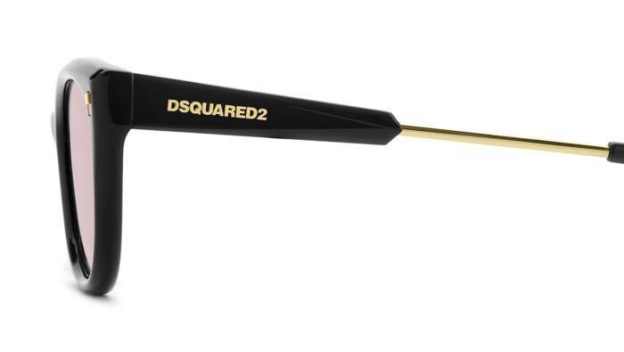 Dsquared2 D2 0209/G/S Women's Rectangular Sunglasses 57mm
