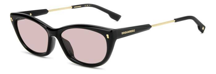 Dsquared2 D2 0209/G/S Women's Rectangular Sunglasses 57mm