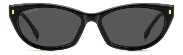 Dsquared2 D2 0209/G/S Women's Rectangular Sunglasses 57mm