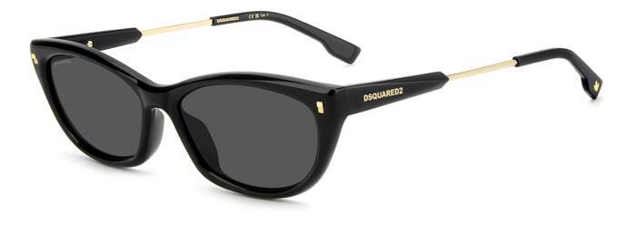 Dsquared2 D2 0209/G/S Women's Rectangular Sunglasses 57mm