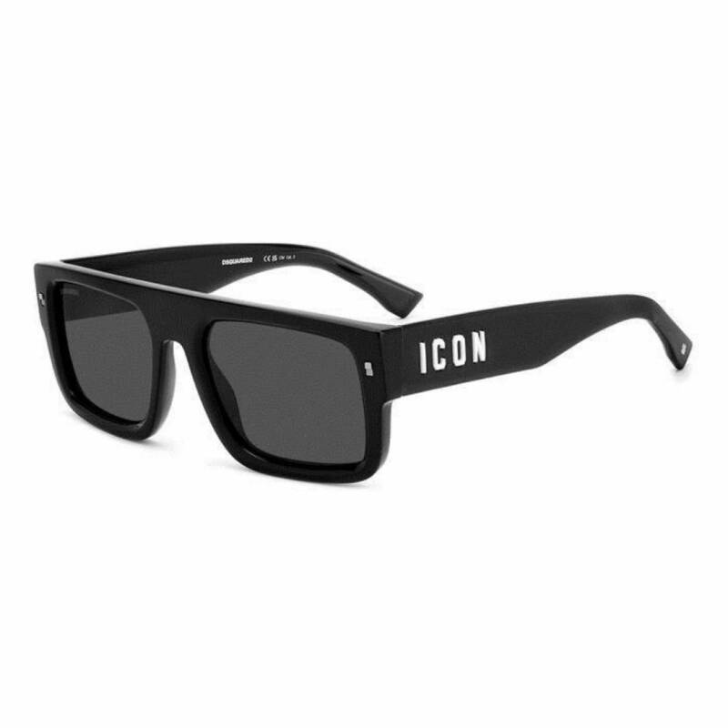 Dsquared2 Icon 0008/S Grey Square Men's Sunglasses 54mm
