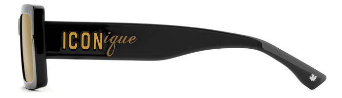 Dsquared2 Icon 0029/S Men's Rectangular Sunglasses 55mm