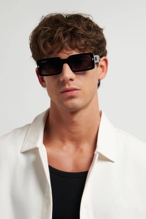 Dsquared2 Icon 0029/S Men's Rectangular Sunglasses 55mm