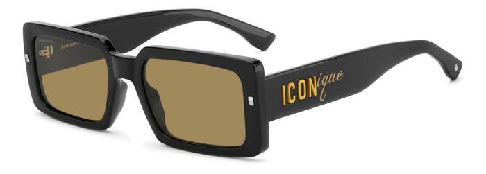 Dsquared2 Icon 0029/S Men's Rectangular Sunglasses 55mm