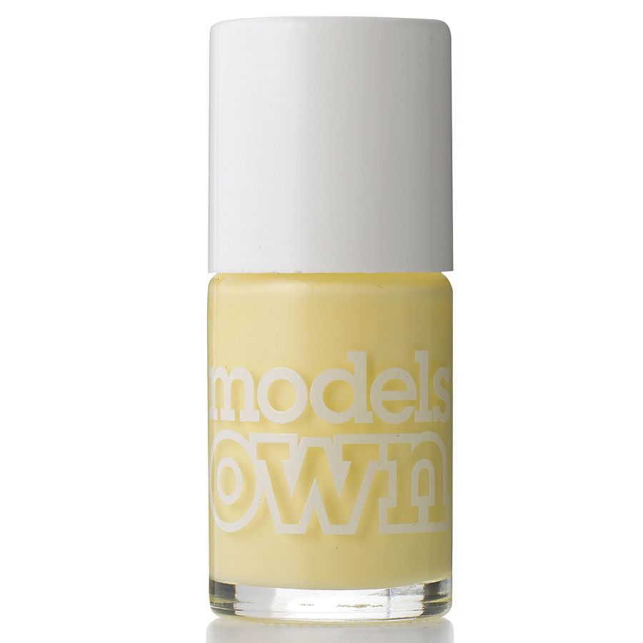 Models Own Lemon Meringue Nail Polish - Pastel Yellow 14ml