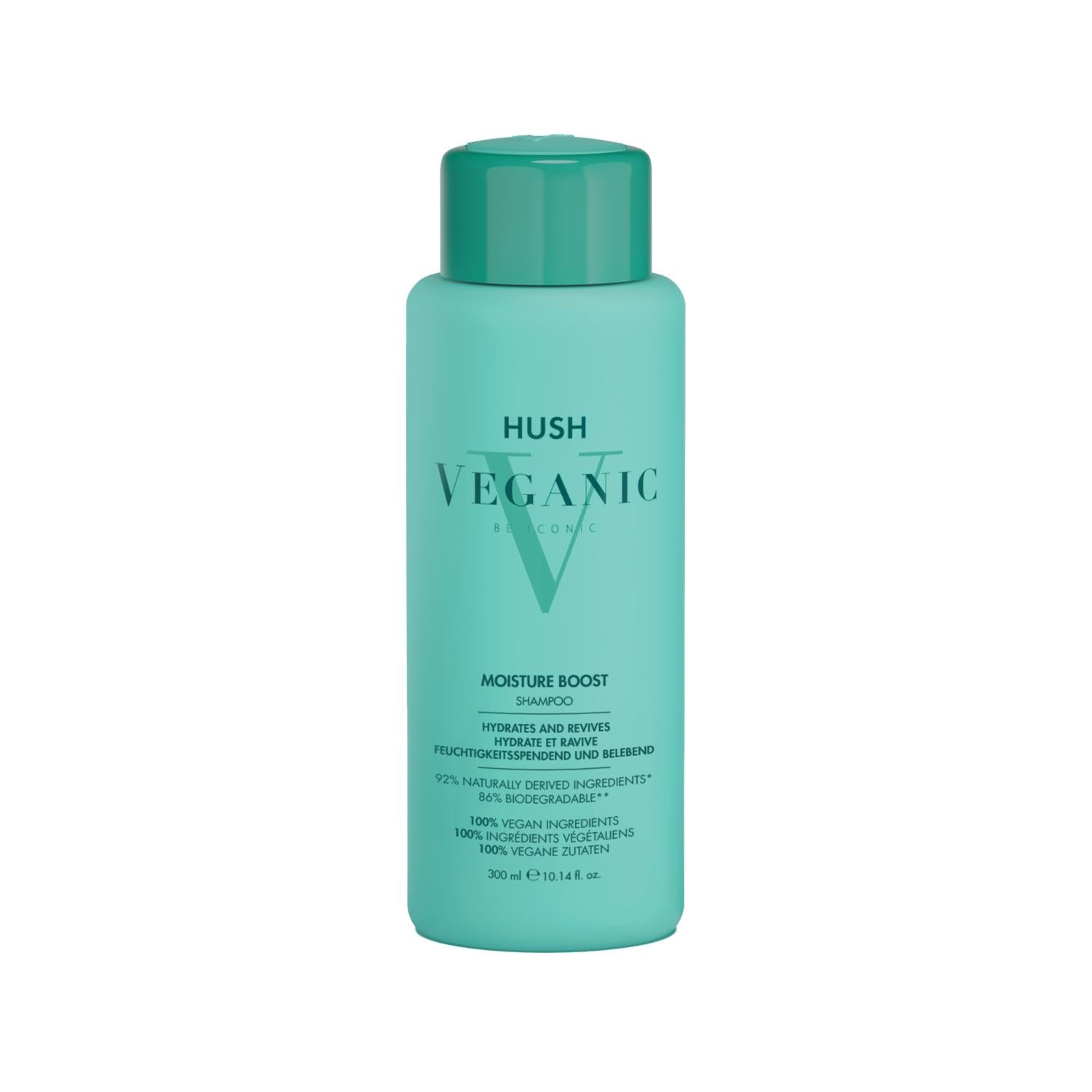 Hush Veganic Moisture Boost Hydrating Shampoo 300 ml