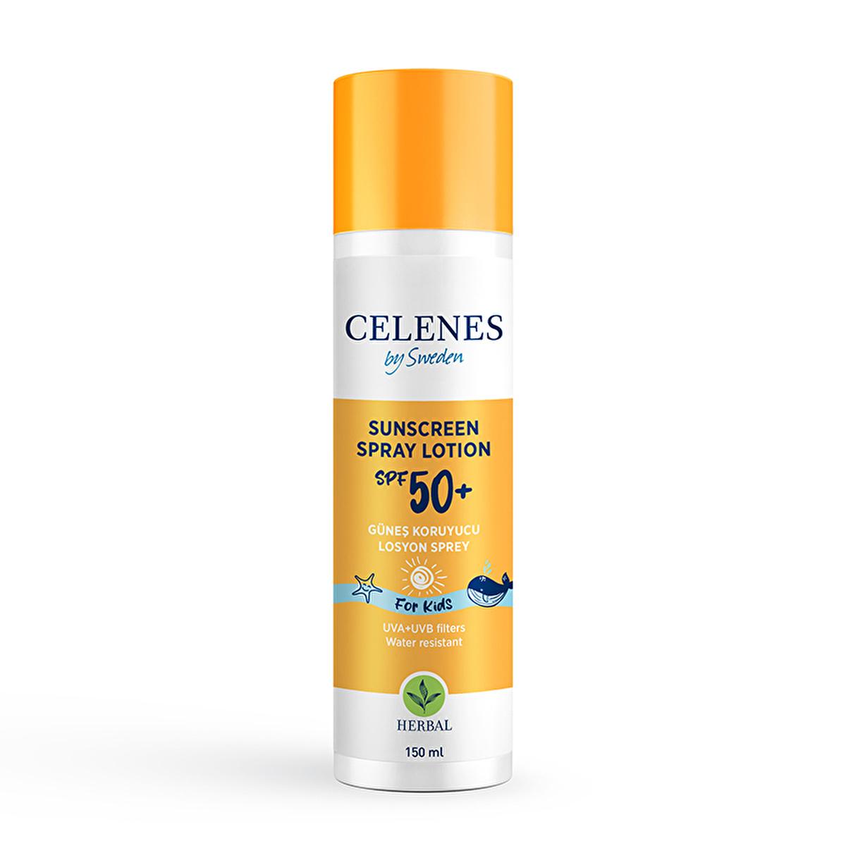 Celenes Herbal: 50+ SPF Children's Sunscreen Lotion Spray - Gentle, Water & Sand Resistant, Paraben-Free - Ultimate Sun Protection for Sensitive Skin Celenes Herbal Kids Sunscreen SPF 50+ - Sensitive Skin Protection children's sunscreen, sunscreen for sensitive skin, high SPF sunscreen, water resistant sunscreen, sand resistant sunscreen, paraben free sunscreen, kids sunscreen spray, baby sunscreen, sun protection for children, mineral sunscreen for kids, sunscreen, sunblock, baby sunblock, kids sunblock, s
