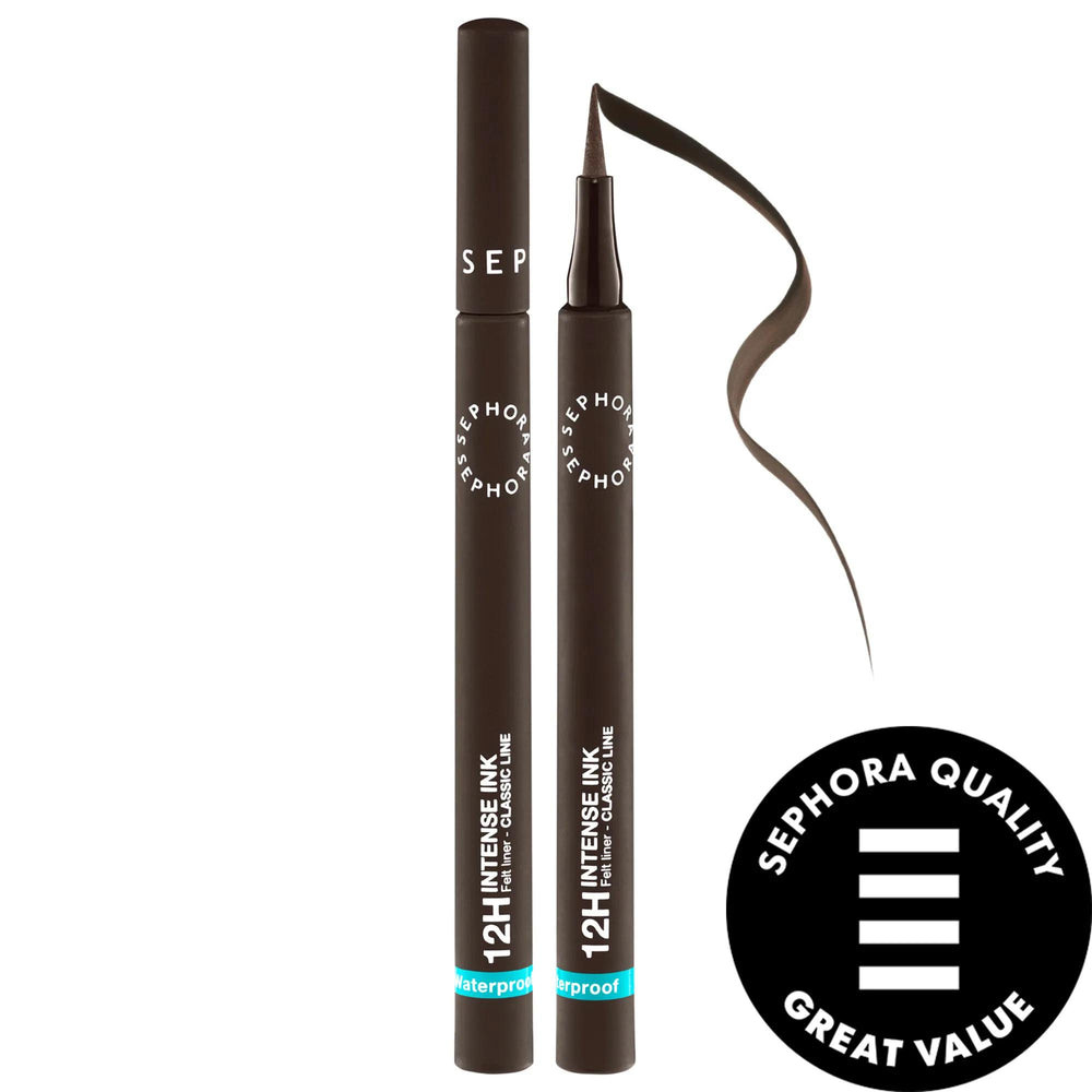Intense Ink - Waterproof, Vegan Eye Liner with 12HR Wear - Ultra-Pigmented, Cruelty-Free Makeup for Sensitive Eyes Intense Ink Waterproof Eye Liner - 12HR Wear, Vegan & Cruelty-Free waterproof eye liner, vegan cosmetics, cruelty-free makeup, long-lasting eye liner, matte shimmer glitter eye liner, chemical-free cosmetics, eye makeup, eyeliner, makeup for sensitive eyes, eco-friendly cosmetics, cosmetics for women, beauty products
