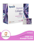 Dynavit Diamond Collagen Pro 30 Sachets - Premium Collagen Supplement with Hyaluronic Acid & Vitamin C for Skin Hydration and Anti-Aging Dynavit Diamond Collagen Pro - Best Collagen Supplement for Anti-Aging collagen supplement, hyaluronic acid supplement, anti-aging dietary supplement, skin health supplement, Type I Fish Collagen, Dynavit, Diamond Collagen Pro, beauty supplements, skincare supplements, health and wellness, dietary supplements, anti-aging skincare, skin hydration, youthful skin, radiant com