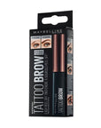 Maybelline New York Brow Tattoo Longlasting Tint Dark Brown - Enhance Your Brows with Long-Lasting Color - Eyebrow Pencil