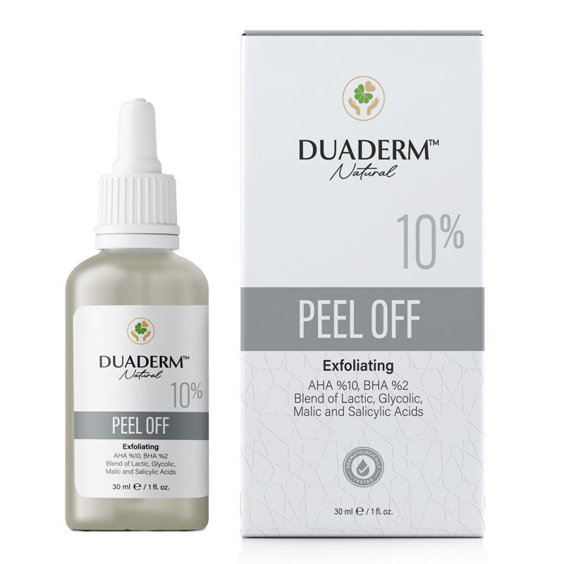 Duaderm Peel Off Serum AHA 10% & BHA 2% Exfoliator 30 ml