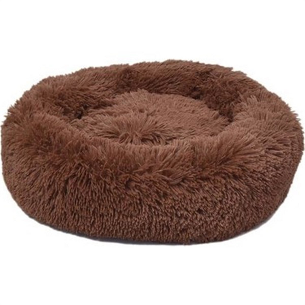 Dubex Ponchik Series Red Pet Bed Soft Donut Design 50 cm