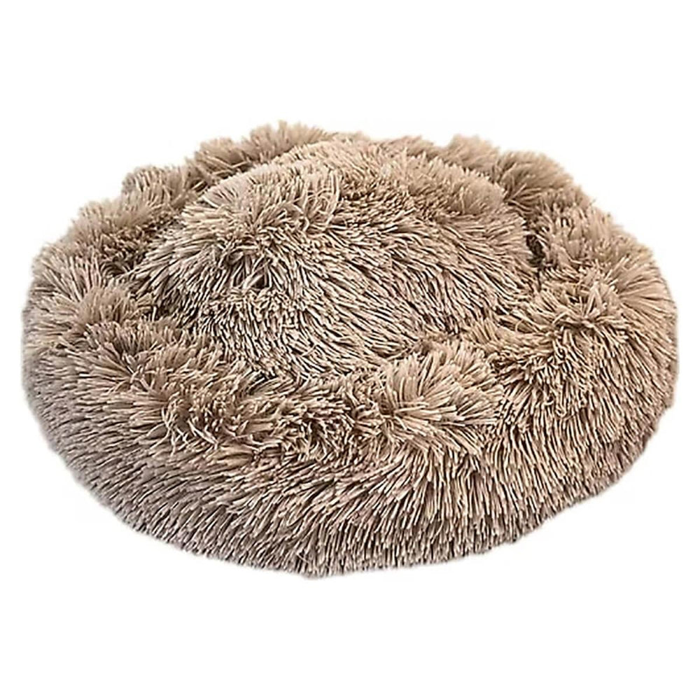 Dubex Ponchik Brown Calming Pet Bed for Cats & Dogs 60 cm