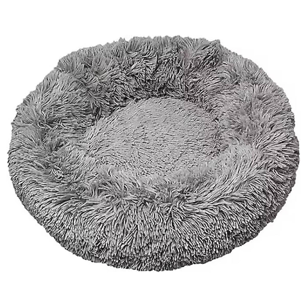 Dubex Ponchik Series Plush Pet Bed Grey 50 cm