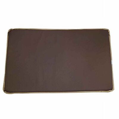 Bedspet Outdoor Dog Bed Brown Water-Resistant Cushion 80x60 cm