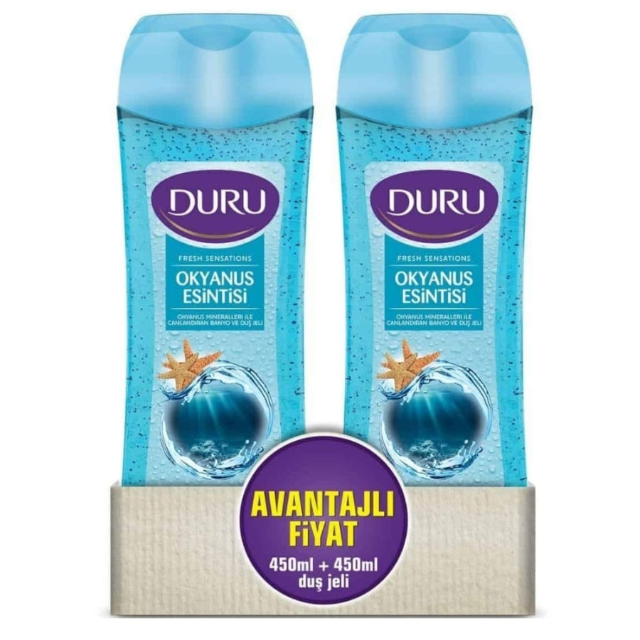 Duru Fresh Sensation Ocean Breeze Shower Gel Duo 2 x 450ml