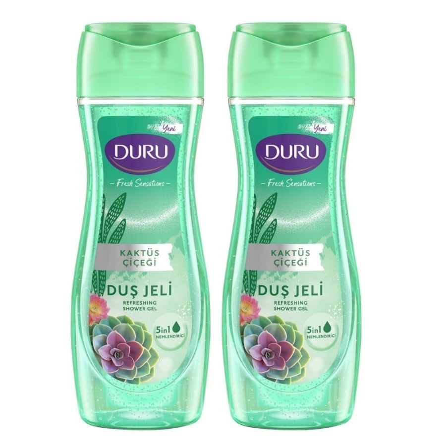 Duru Fresh Sensations Cactus Flower Refreshing Shower Gel 2 x 450ml