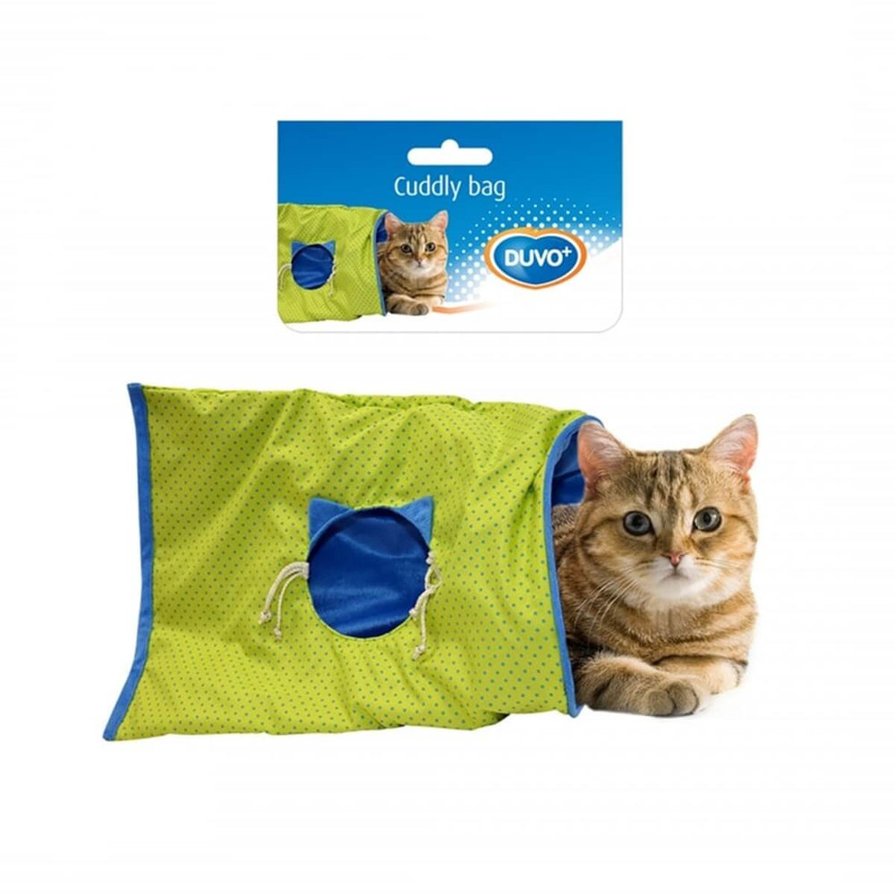 Duvo+ Crackle Cat Play Tunnel Crinkle Sound Mat 50x38cm