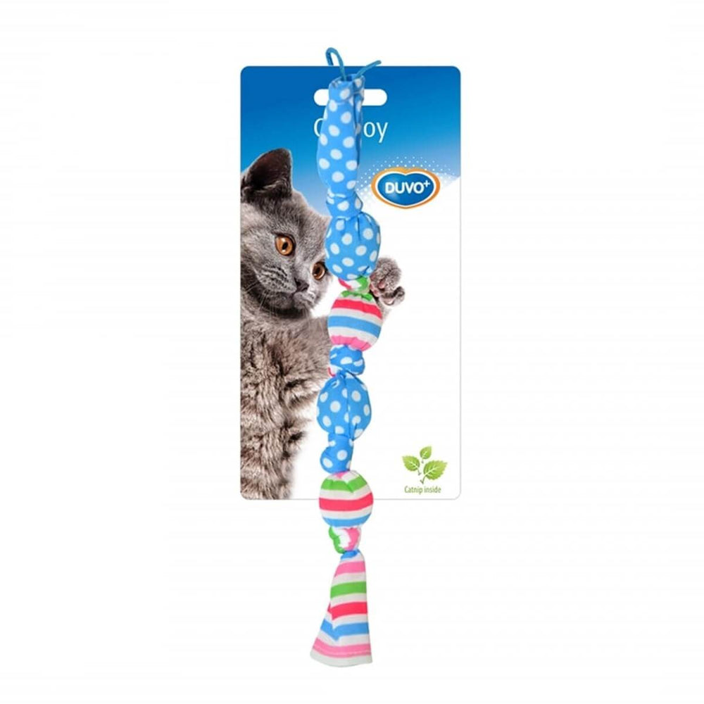 Duvo+ Farandole Catnip Plush Toy for Cats 17x3x3cm