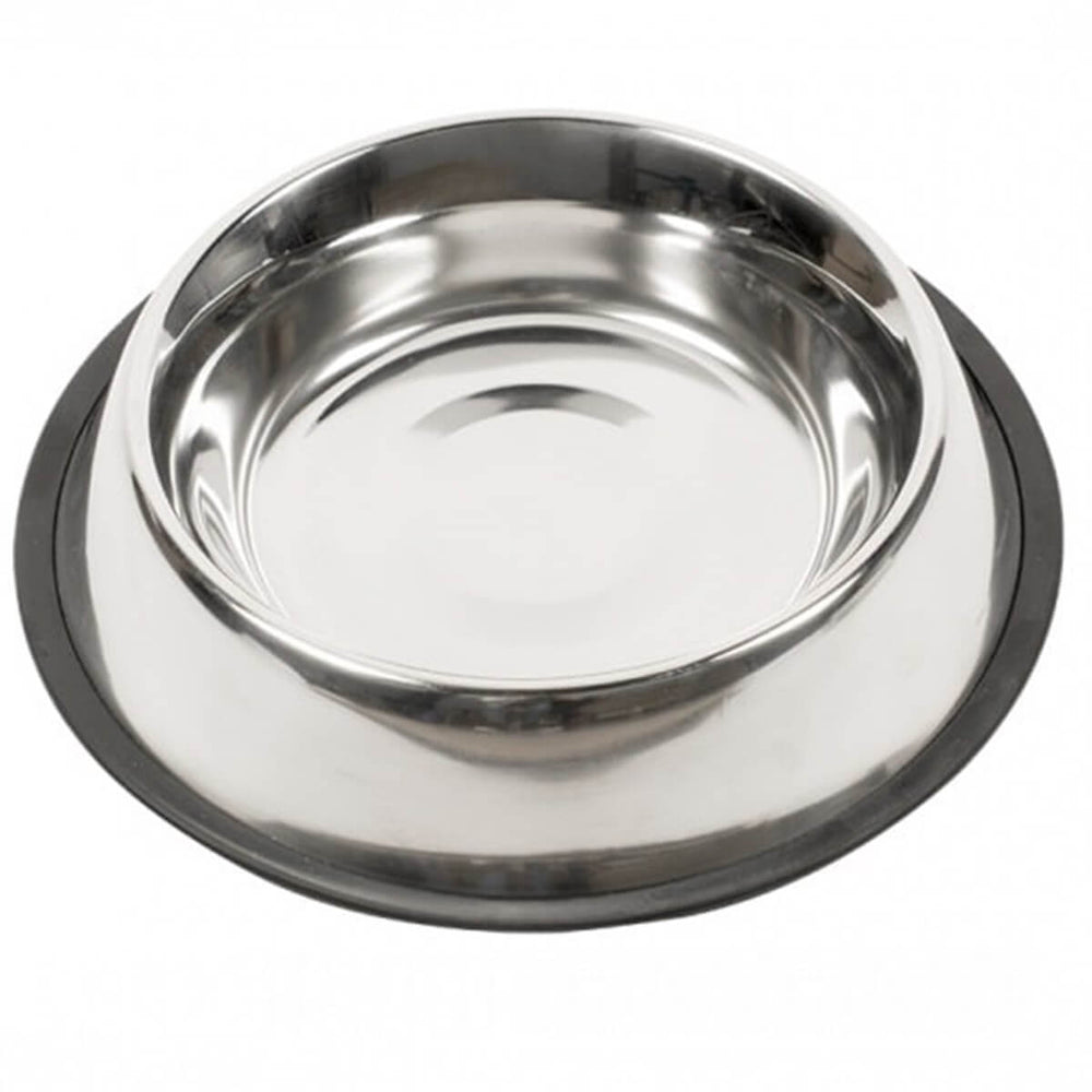 Duvo+ Non-Slip Stainless Steel Pet Bowl for Food and Water 2840 ml