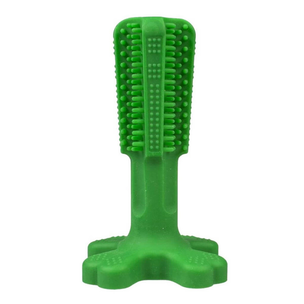 Duvo+ Dog Toothbrush Chew Toy for Plaque Control Small
