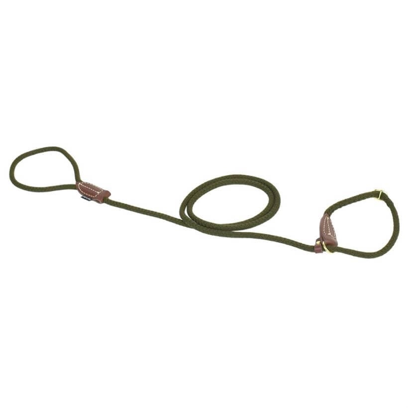 Duvo+ Dog Training & Walking Leash Green 170 cm / 8 mm Nylon Leash