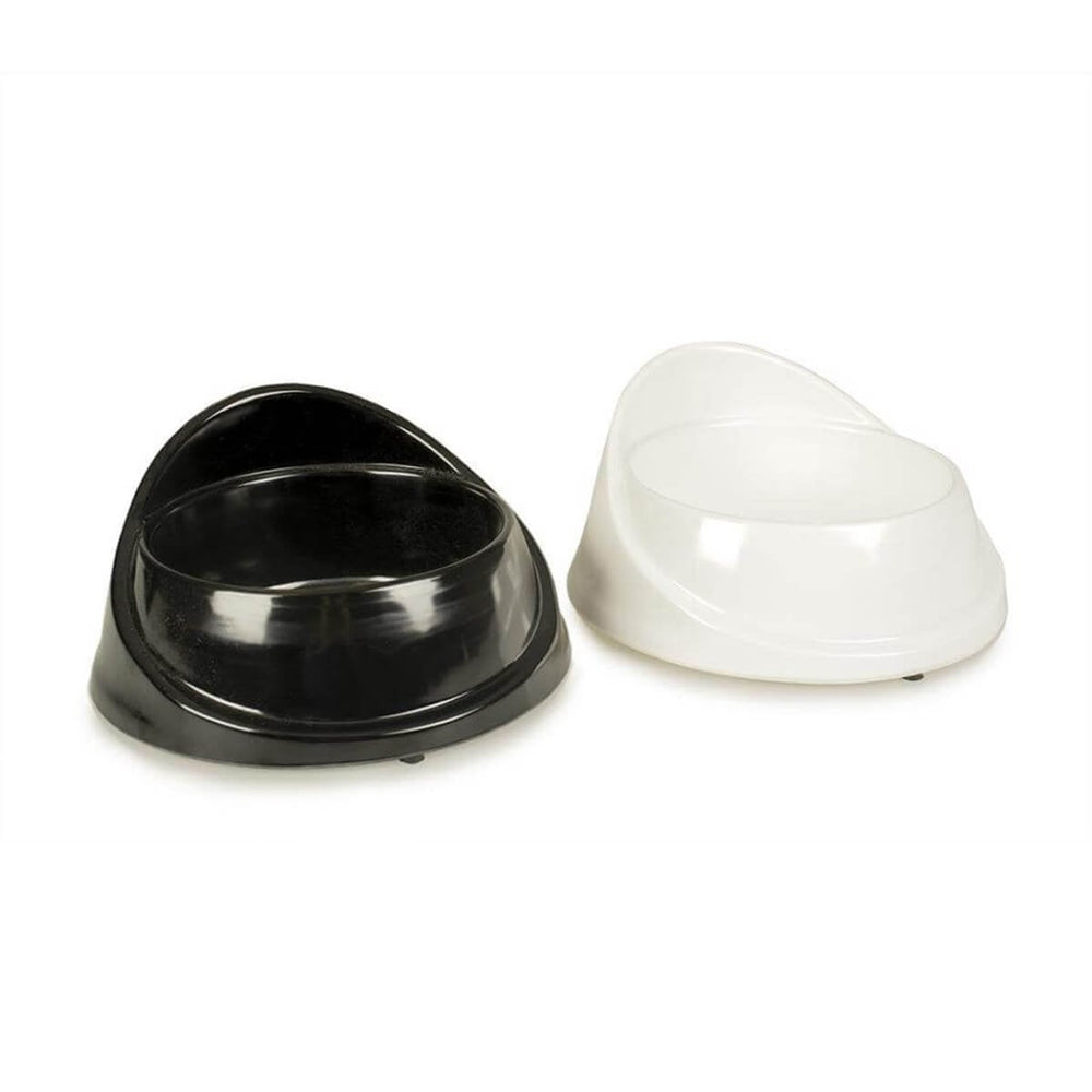 Duvo+ Melamine Glossy No Spill Cat Bowl for Clean Feeding 10.5cm