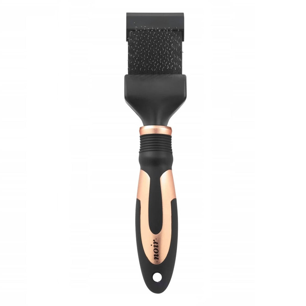 Duvo+ Noir Flexible Slicker Brush for Cats and Dogs 20.5cm