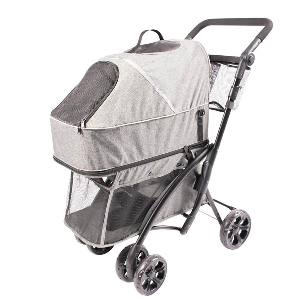 Duvo+ Pet Buggy Deluxe 5-in-1 Travel System 15kg Capacity