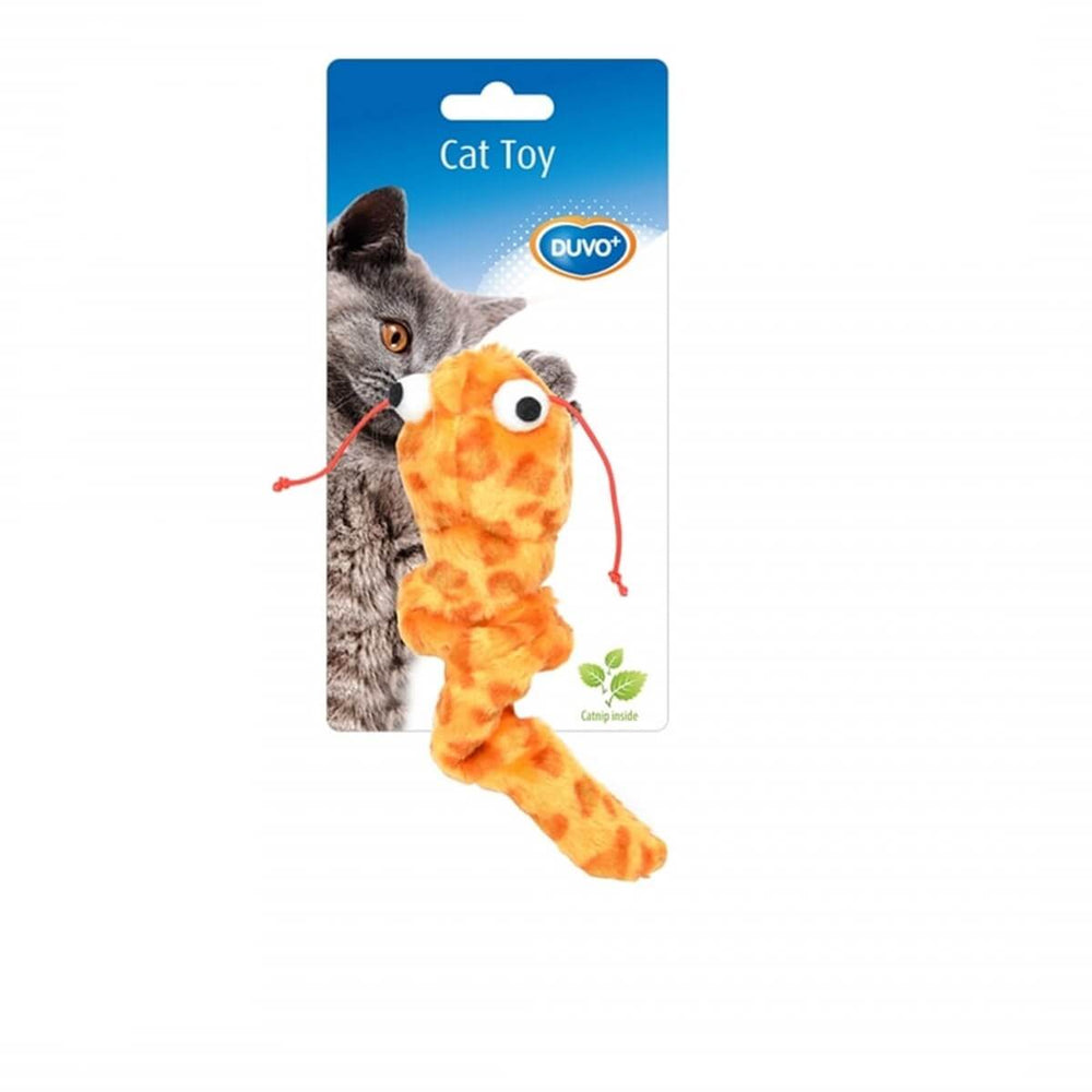 Duvo+ Plush Interactive Cat Toy with Catnip 17cm