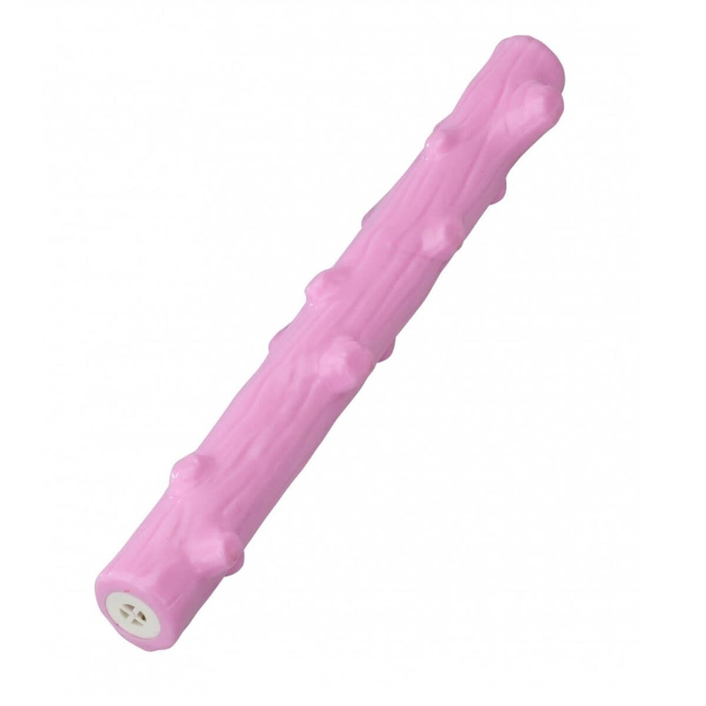 Duvo+ Rubber Stick Strawberry Scented Dog Toy Pink 30.5cm