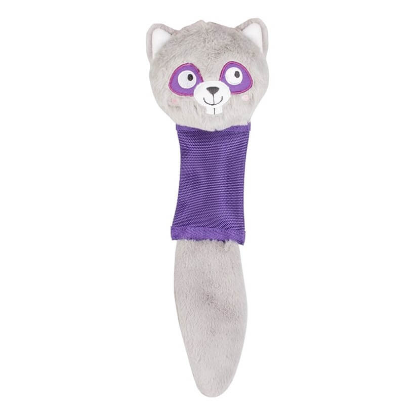 Duvo+ Squeaky Squirrel Bite Pillow Dog Toy 42 cm