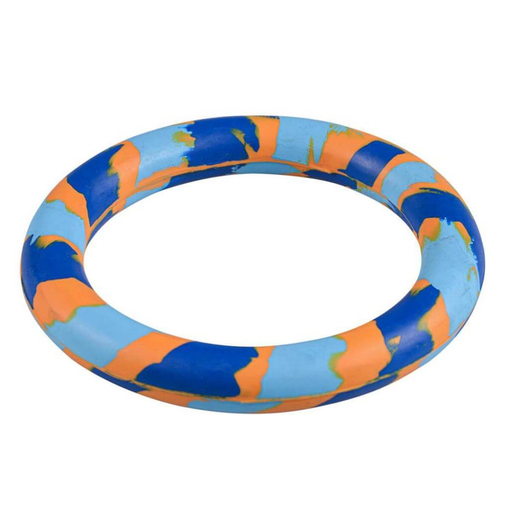 Duvo+ Smash Dog Toy Ring Durable Rubber Medium 15.5cm