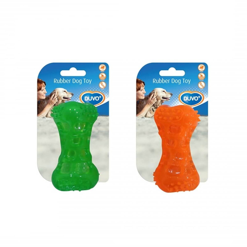 Duvo+ TPR Squeaky Bone Durable Floating Dog Toy 9.5cm