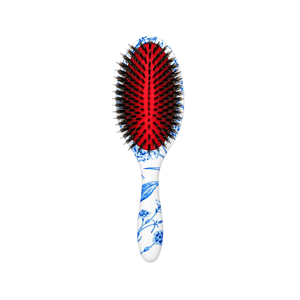 Denman D81M Style & Shine Smoother Hair Brush Blue Belle