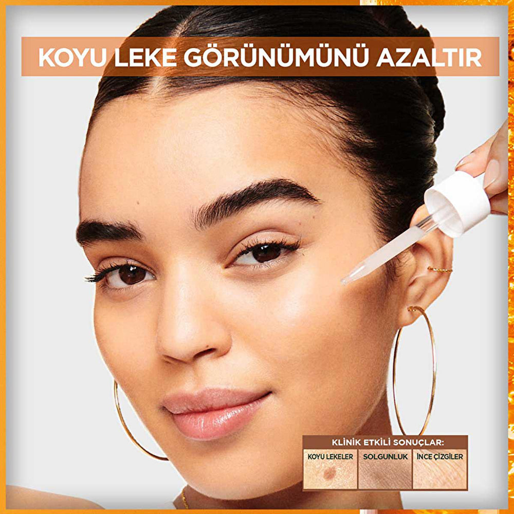 Garnier Vitamin C Face Serum - Brightening & Anti-aging Night Serum with Hyaluronic Acid - view 6