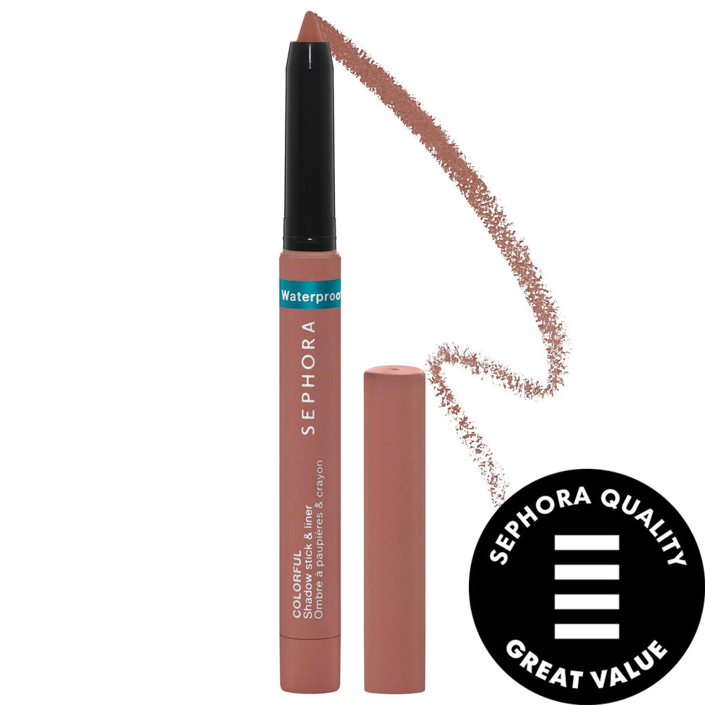 Sephora Colorful® Waterproof Eyeshadow & Eyeliner Multi-Stick: 12-Hour, Transfer-Proof Eye Makeup for All-Day Flawless Look - Matte, Metallic, Smokey Hues Sephora Waterproof Eyeshadow Stick: 12-Hour Smudge-Proof Liner waterproof eyeshadow, eyeliner multi-stick, long-lasting eye makeup, transfer-proof eyeliner, Sephora eyeshadow, waterproof eyeliner pencil, smudge-proof eyeshadow, 12 hour eyeshadow, eyeshadow stick, eyeliner stick, eyeshadow, eyeliner, waterproof makeup, long lasting makeup, smudge proof mak
