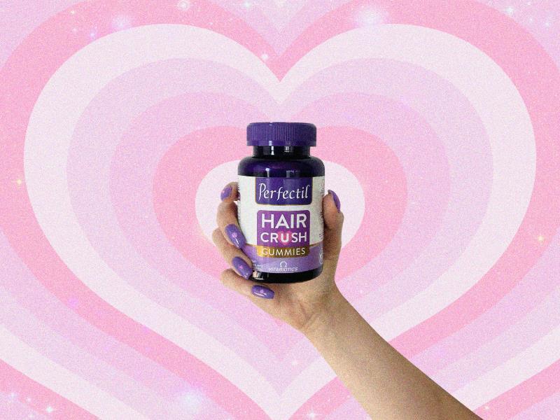 Vitabiotics Perfectil Hair Crush 60 Gummies - Promotes Healthy Hair Growth with Vitamins & Minerals - image 4