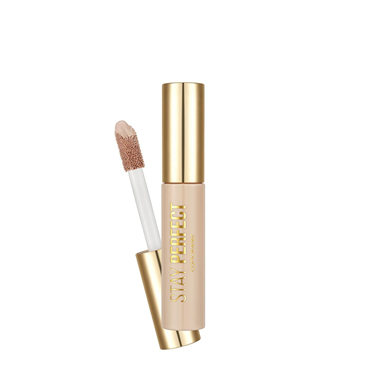 Flormar Stay Perfect Concealer: High Pigment, Long Lasting, Natural Finish - Covers Dark Circles & Blemishes, Moisturizing, Floral Scent, Light Beige Flormar Concealer: High Pigment, Long Lasting, Full Coverage Flormar concealer, high pigment concealer, long lasting concealer, natural finish concealer, full coverage concealer, concealer for dark circles, concealer for blemishes, floral scented concealer, non-creasing concealer, moisturizing concealer, concealer, makeup, beauty, cosmetics, dark circles, blem