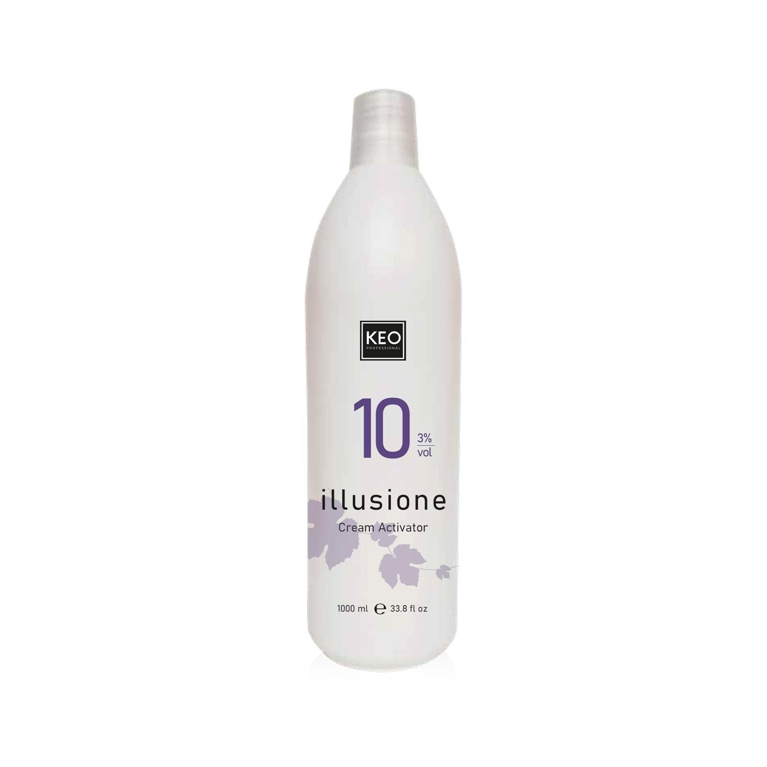 Keo Professional Illusione Activator 10 Volume Oksidan - 1000ml Hair Developer for Professional Hair Coloring Keo Professional 10 Volume Hair Developer - 1000ml hair developer, oxidant for hair coloring, Keo Professional Illusione Activator, 10 Volume developer, 1000ml hair care product, professional hair coloring, hair lightening, hair care products, professional grade, Keo Professional, Illusione Activator, hair coloring products, hair bleach, salon quality hair care